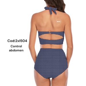 🌸Bikini .tiro alto con control de abdomen MOD:2XL504 - Imagen 4