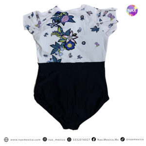 🌸.Monokini con control de abdomen manga corta MOD:2XL554 - Imagen 4