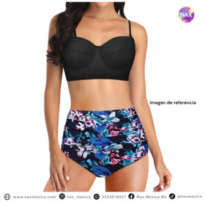 🌸Bikini .tiro alto con control de abdomen MOD:2XL567 - Imagen 4