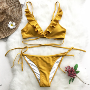 🌸Bikini con volantes MOD:CH12 - Imagen 4