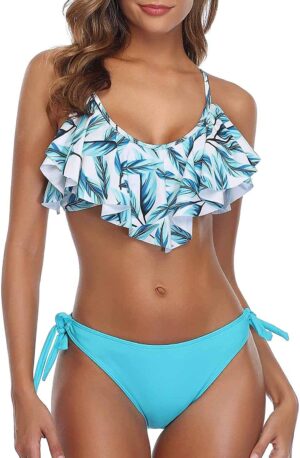 🌸Bikini con volantes MOD:CH328 - Imagen 4