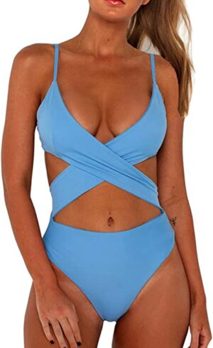 🌸Monokini Brasileño ahuecado MOD:CH402