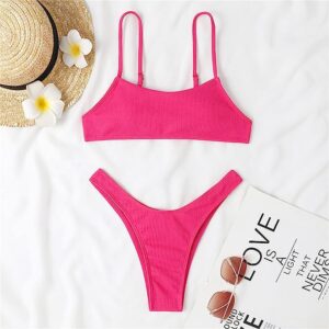 🌸Bikini Brasileño acanalado MOD:CH503 - Imagen 8