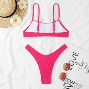 🌸Bikini Brasileño acanalado MOD:CH503 - Imagen 2