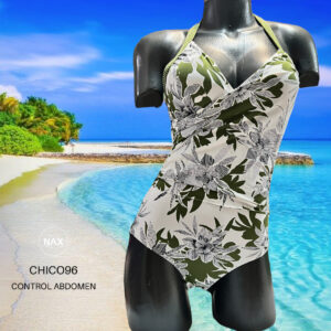 🌸Monokini con control de abdomen MOD:CH96