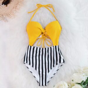 🌸Monokini ahuecado central MOD:CH304 - Imagen 3