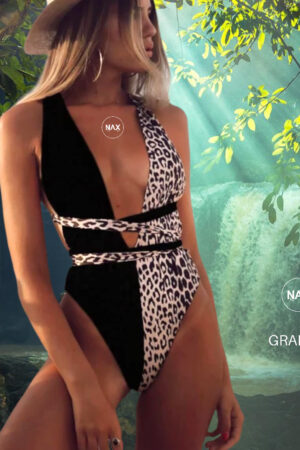 🌸Monokini con lazo multifuncional MOD:G30