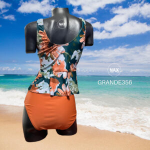 🌸Tankini bottom con control de abdomen con volantes MOD:G356 - Imagen 2