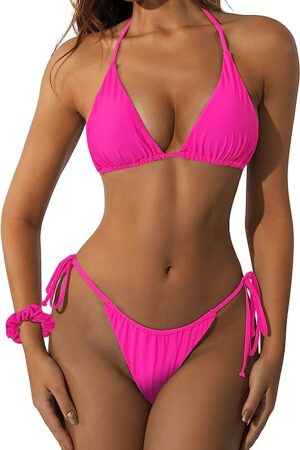 🌸Bikini brasileño halter MOD:G455