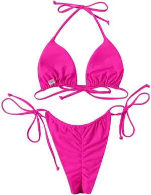 🌸Bikini brasileño halter MOD:G455 - Imagen 7