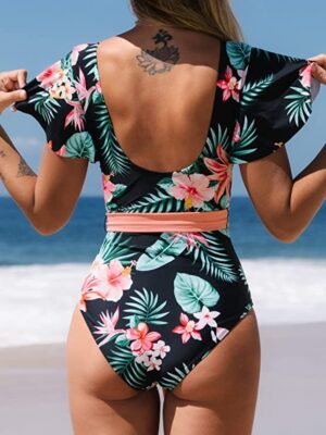 🌸Monokini con lazo MOD:G478 - Imagen 3