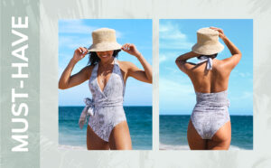 🌸Monokini con lazo MOD:G495 - Imagen 3