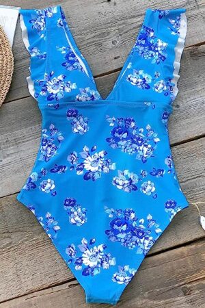 🌸Monokini con volantes MOD:G527 - Imagen 7