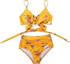 🌸Bikini tiro alto con control de abdomen criss cross con varilla MOD:G563 - Imagen 4