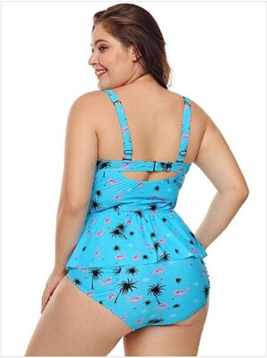 🌸Tankini bottom con volantes con varilla MOD:G568 - Imagen 2