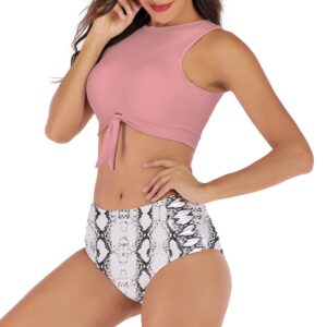 🌸Bikini tiro alto anudado MOD:G569 - Imagen 3