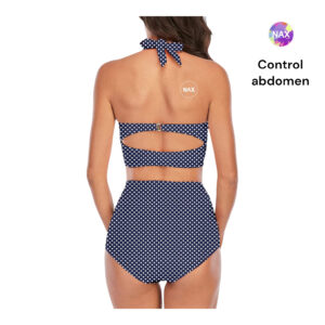 🌸Bikini tiro alto con control de abdomen con varilla halter MOD:G578 - Imagen 3