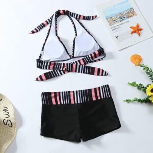 🌸Tankini Top short halter MOD:G582 - Imagen 9