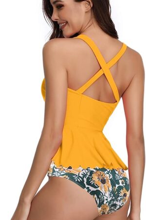 🌸Tankini bottom con volantes MOD:G585