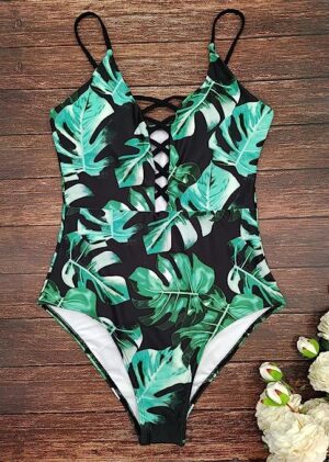 🌸Monokini con cintas MOD:G639 - Imagen 5