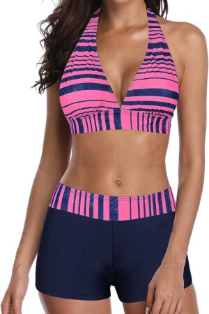 🌸Tankini Top short halter MOD:G671