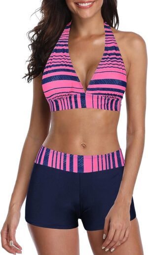 🌸Tankini Top short halter MOD:G671