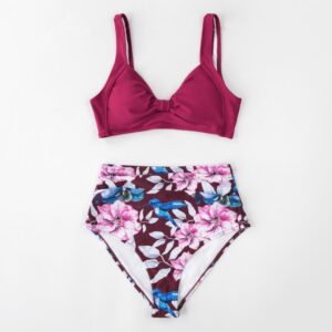 🌸Bikini tiro alto con control de abdomen MOD:G688 - Imagen 4