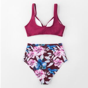 🌸Bikini tiro alto con control de abdomen MOD:G688 - Imagen 5