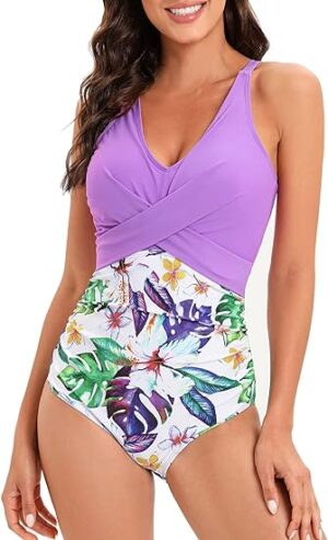 🌸.Monokini con contrlol de abdomen MOD:G692