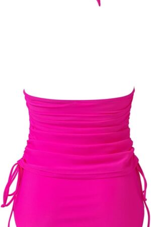 🌸Tankini bottom con control de abdomen halter MOD:G693