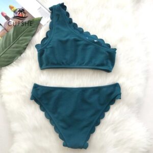 🌸Bikini un hombro festoneado MOD:M106 - Imagen 4