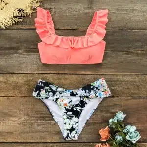 🌸Bikini con volantes MOD:M119 - Imagen 3