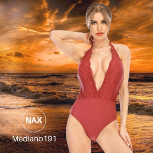 🌸Monokini halter encaje MOD:M191