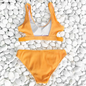 🌸Bikini texturizado ahuecado superior lateral MOD:M352 - Imagen 8