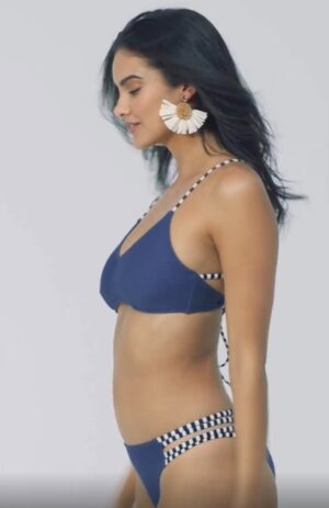 🌸Bikini ahuecado lateral acanalado MOD:M415 - Imagen 2