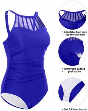 🌸Monokini con control de abdomen con transparencia MOD:M469 - Imagen 5