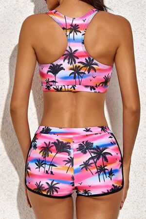 🌸Tankini Short 3 piezas  MOD:M476