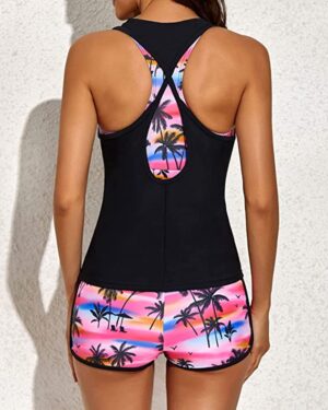 🌸Tankini Short 3 piezas  MOD:M476 - Imagen 4