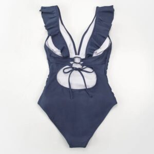 🌸Monokini con control de abdomen con volantes MOD:M500 - Imagen 3