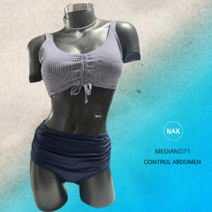 🌸.Bikini tiro alto con control de abdomen MOD:M71