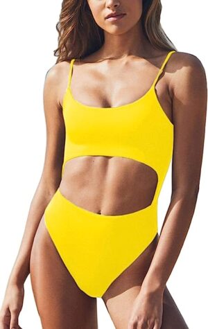 🌸Monokini ahuecado central MOD:TY-M553 - Imagen 5