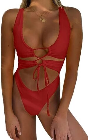 🌸Monokini ahuecado central MOD:M631 - Imagen 2