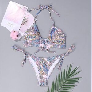 🌸Bikini brasileño halter MOD:M657 - Imagen 6