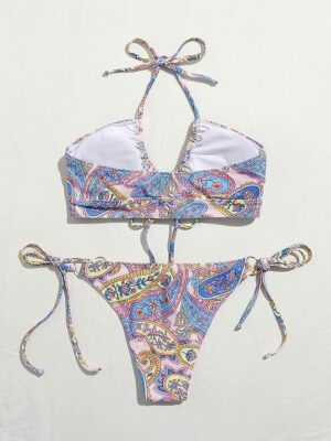 🌸Bikini brasileño halter MOD:M657 - Imagen 8