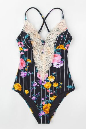 🌸Monokini encaje MOD:M682 - Imagen 4