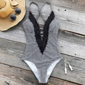 🌸.Monokini encaje MOD:XL481 - Imagen 9