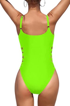 🌸.Monokini ahuecado lateral MOD:G-XL489