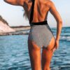 🌸.Monokini con control de abdomen halter MOD:D-XL600 - Imagen 6