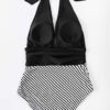 🌸.Monokini con control de abdomen halter MOD:D-XL600 - Imagen 8