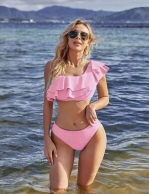 🌸Bikini con volantes MOD:XL606 - Imagen 2